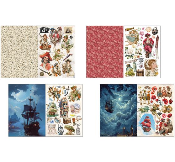 Junk Journal & Ephemera Book "Neverland"