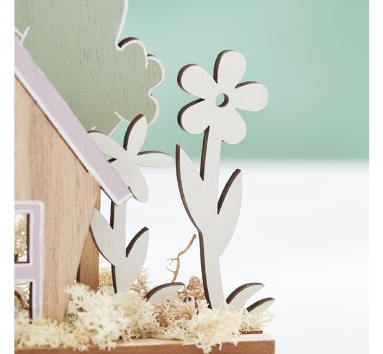 Domek z drewnianym modelem do składania VBS "Wiosenne przebudzenie"