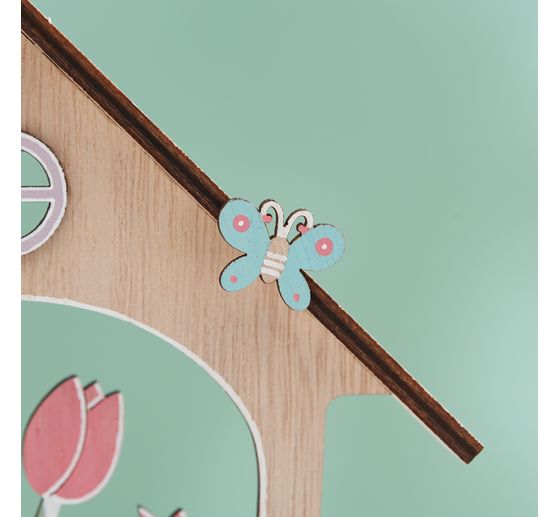 Domek z drewnianym modelem do składania VBS "Wiosenne przebudzenie"