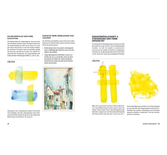 Książka "Lavieren und Lasieren in Aquarell"