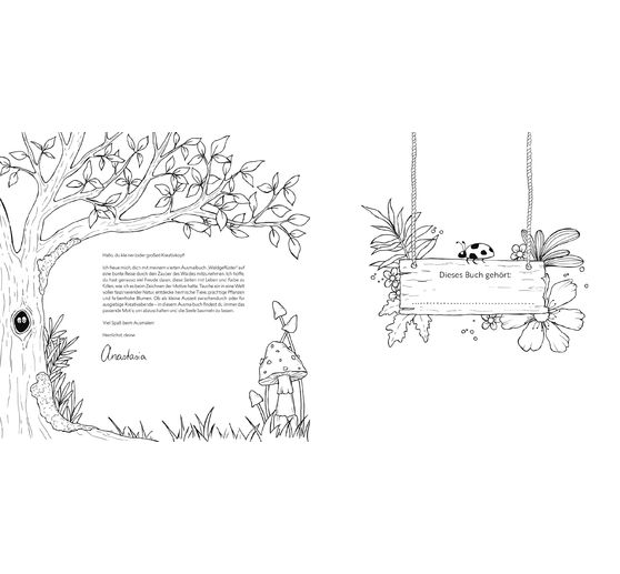 Książka "Waldgefl&uuml;ster"