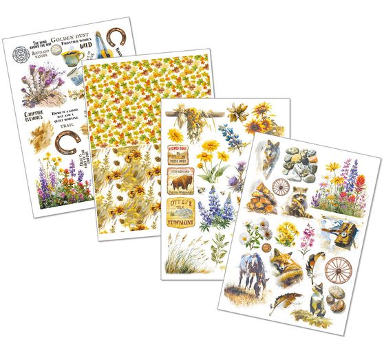 Junk Journal & Ephemera Book "Yellowstone"