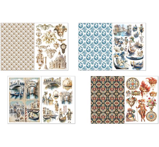 Junk Journal & Ephemera Book "Venice Dream"