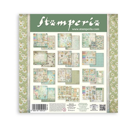 Scrapbook block "Daisy Art"