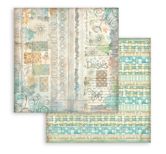 Scrapbook block "Daisy Art Backgrounds"