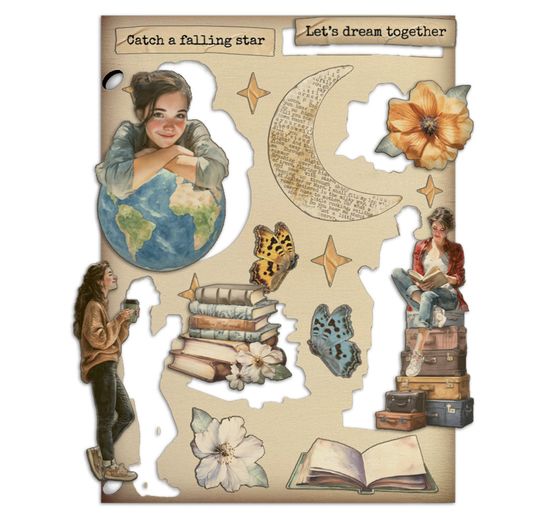 Lasercut motywy "Secret Diary"