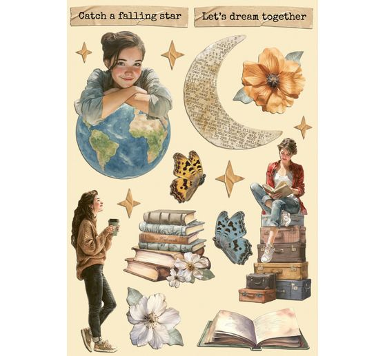 Lasercut motywy "Secret Diary"