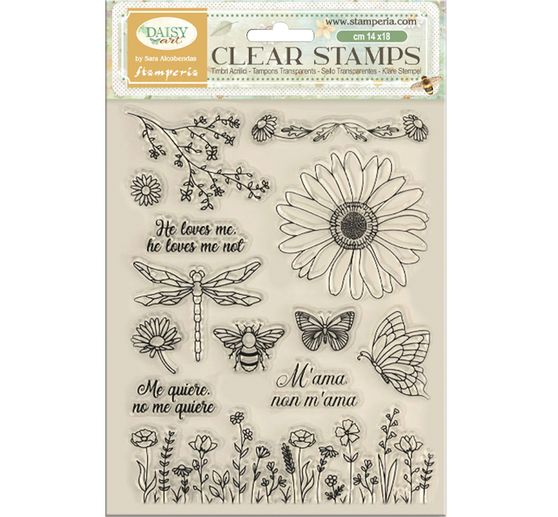 Clear Stamps "Daisy Art"