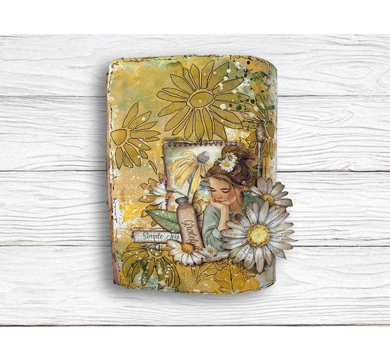 Szablon "Daisy Art - He loves me"