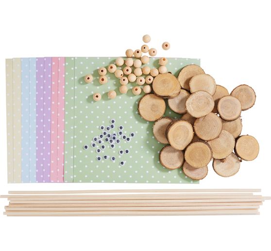 VBS Zestaw do rękodzieła "Kr&oacute;licze patyczki"