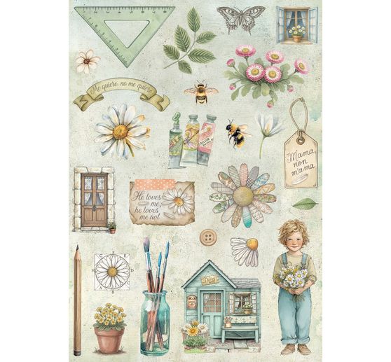 Junk Journal Book "Daisy Art"