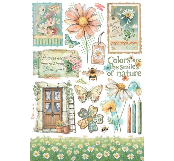 Washi Pad "Daisy Art"