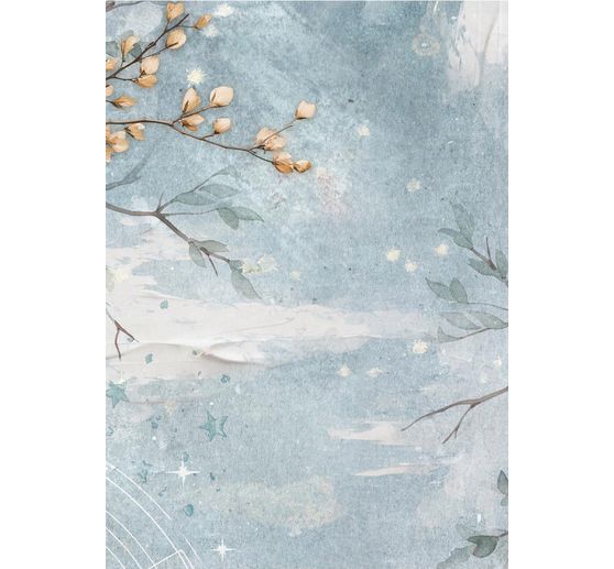 Motyw papier ryżowy backgrounds "Secret Diary", zestaw 8 sztuk