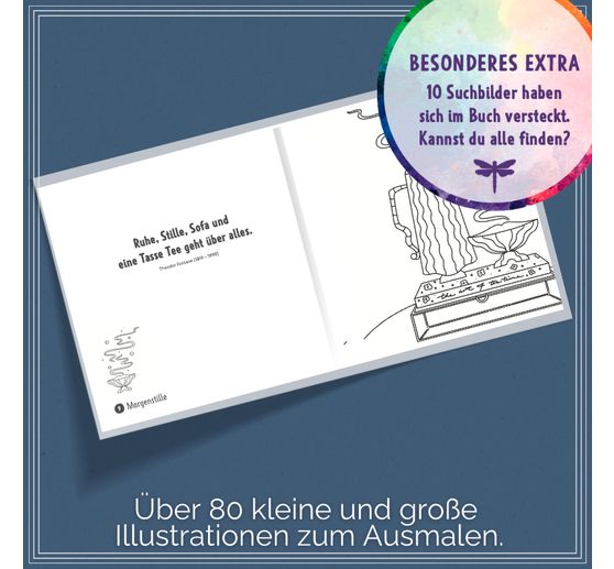 Książka "Colorful World - Ruhe & Achtsamkeit"