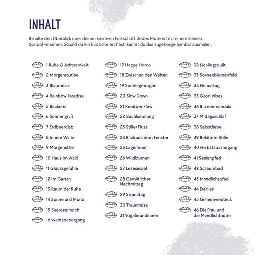 Książka "Colorful World - Ruhe & Achtsamkeit"