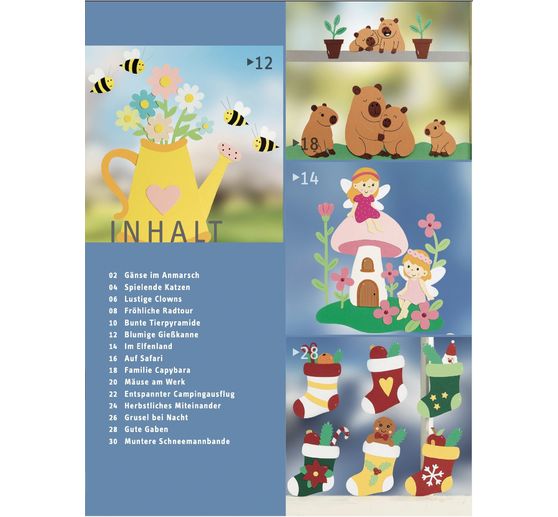 Książka "Farbenfrohe Fensterbilder"