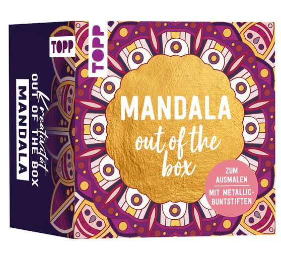 Kreatywne pudełko "Mandala ausmalen"