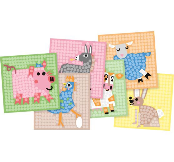 PlayMais Mosaic card set "Farm"