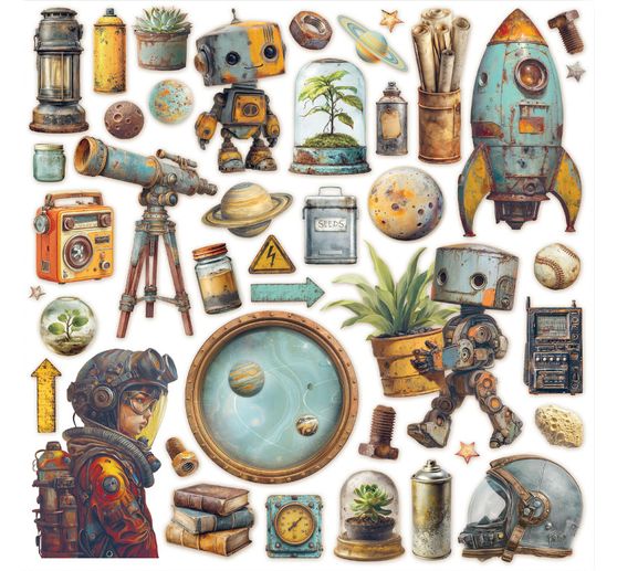 Blok do scrapbooking "A New Beginning"