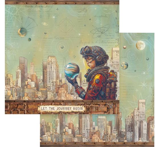 Blok do scrapbooking "A New Beginning"