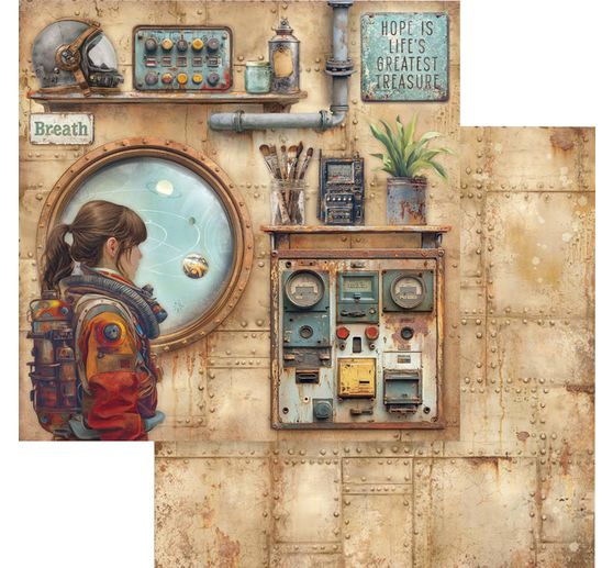 Blok do scrapbooking "A New Beginning"