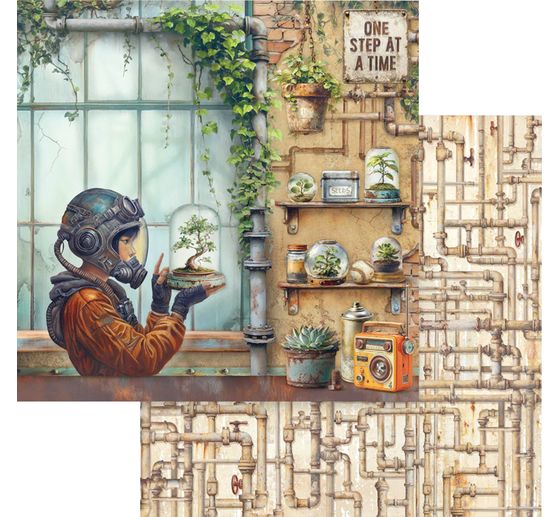 Blok do scrapbooking "A New Beginning"