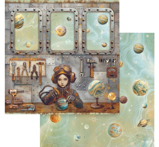 Blok do scrapbooking "A New Beginning"