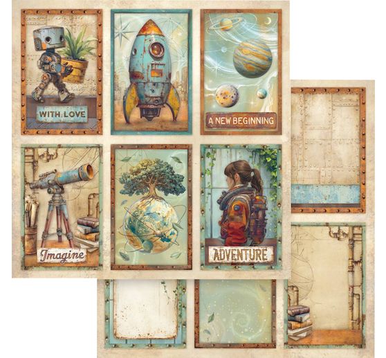 Blok do scrapbooking "A New Beginning"