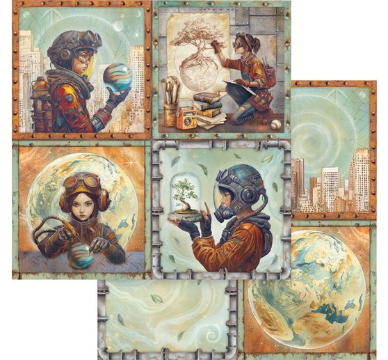 Blok do scrapbooking "A New Beginning"