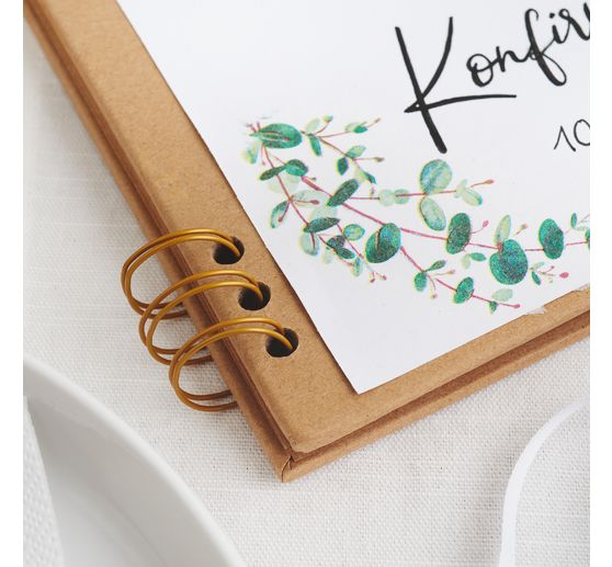 Album do segregatora VBS, papier pakowy