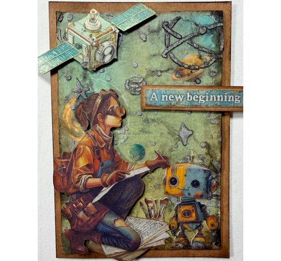 Motywy do wycinania "A New Beginning"