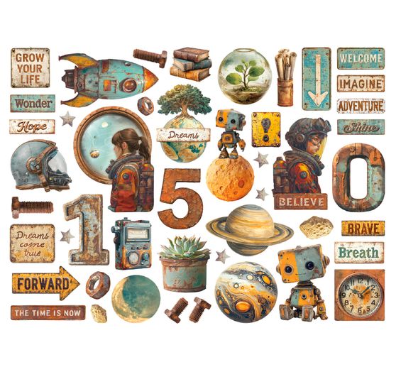 Motywy do wycinania "A New Beginning"