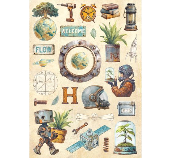 Junk Journal Book "A New Beginning"