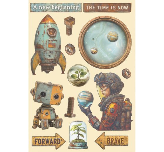 Lasercut motywy "A New Beginning"