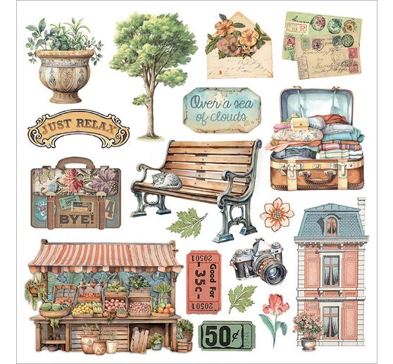 Rub On asortyment "Art of Travelling"