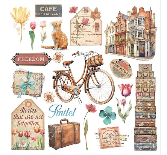 Rub On asortyment "Art of Travelling"