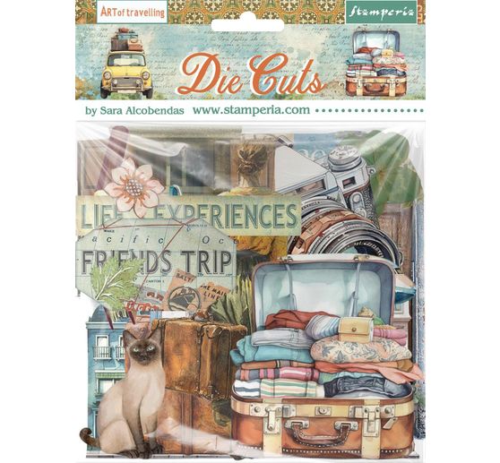 Motywy do wycinania "Art of Travelling"