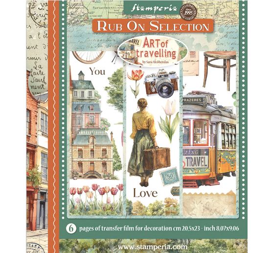 XL Rub On asortyment "Art of Travelling"