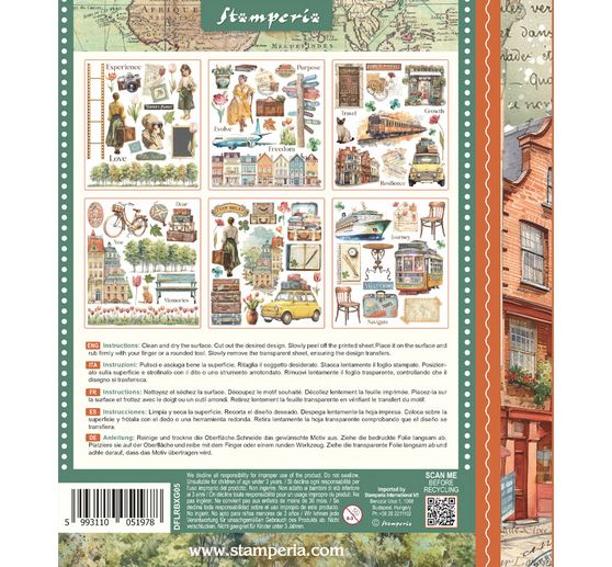 XL Rub On asortyment "Art of Travelling"