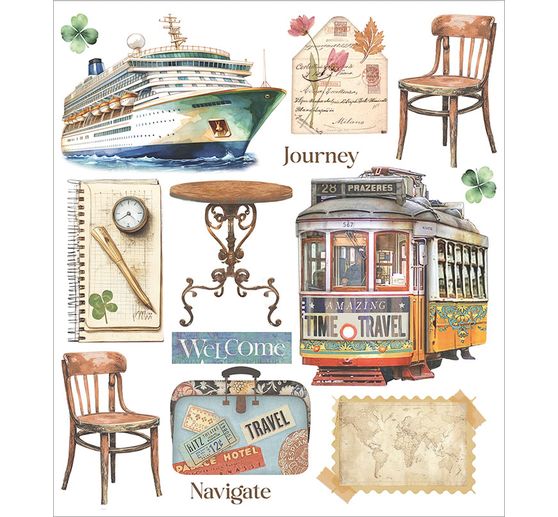 XL Rub On asortyment "Art of Travelling"