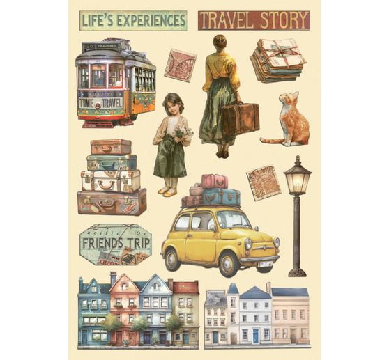 Lasercut motywy "Art of Travelling"