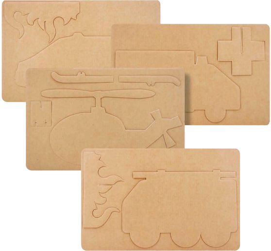 PlayMais Classic card set "Firetruck"