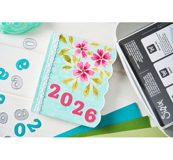 Sizzix Thinlits Punching template "Numbers by Eileen Hull"