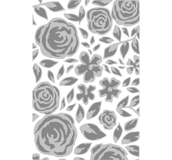 Sizzix Multi-Level Szablon do wytłaczania " Watercolor Bouquet"