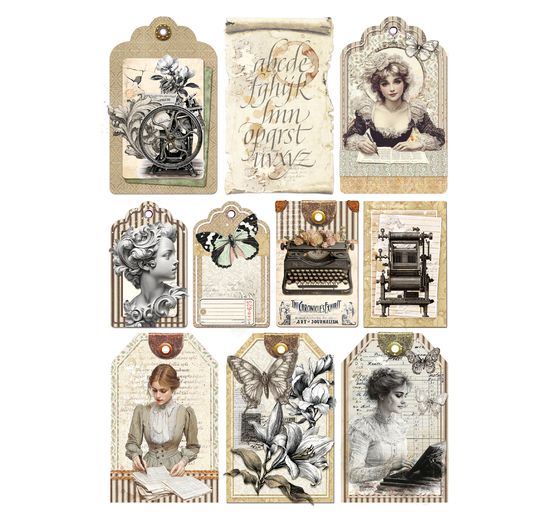 Zestaw papierowy "Typographic"