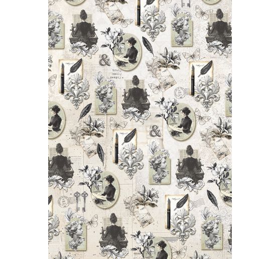 Zestaw papierowy "Typographic"