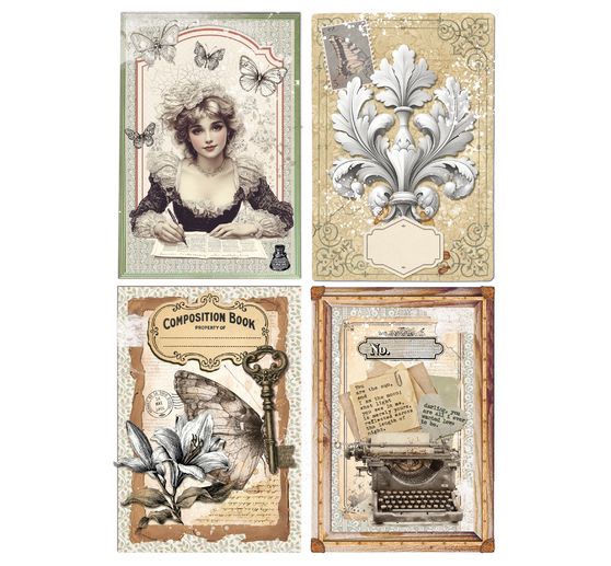 Zestaw papierowy "Typographic"