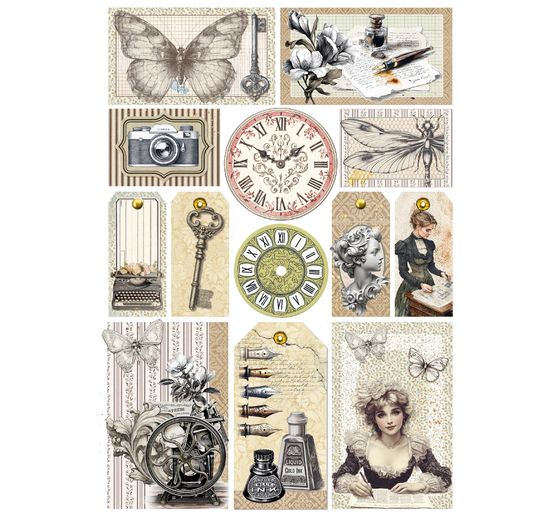 Zestaw papierowy "Typographic"