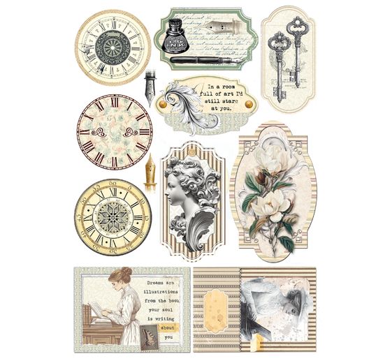 Zestaw papierowy "Typographic"