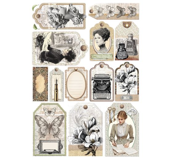 Zestaw papierowy "Typographic"